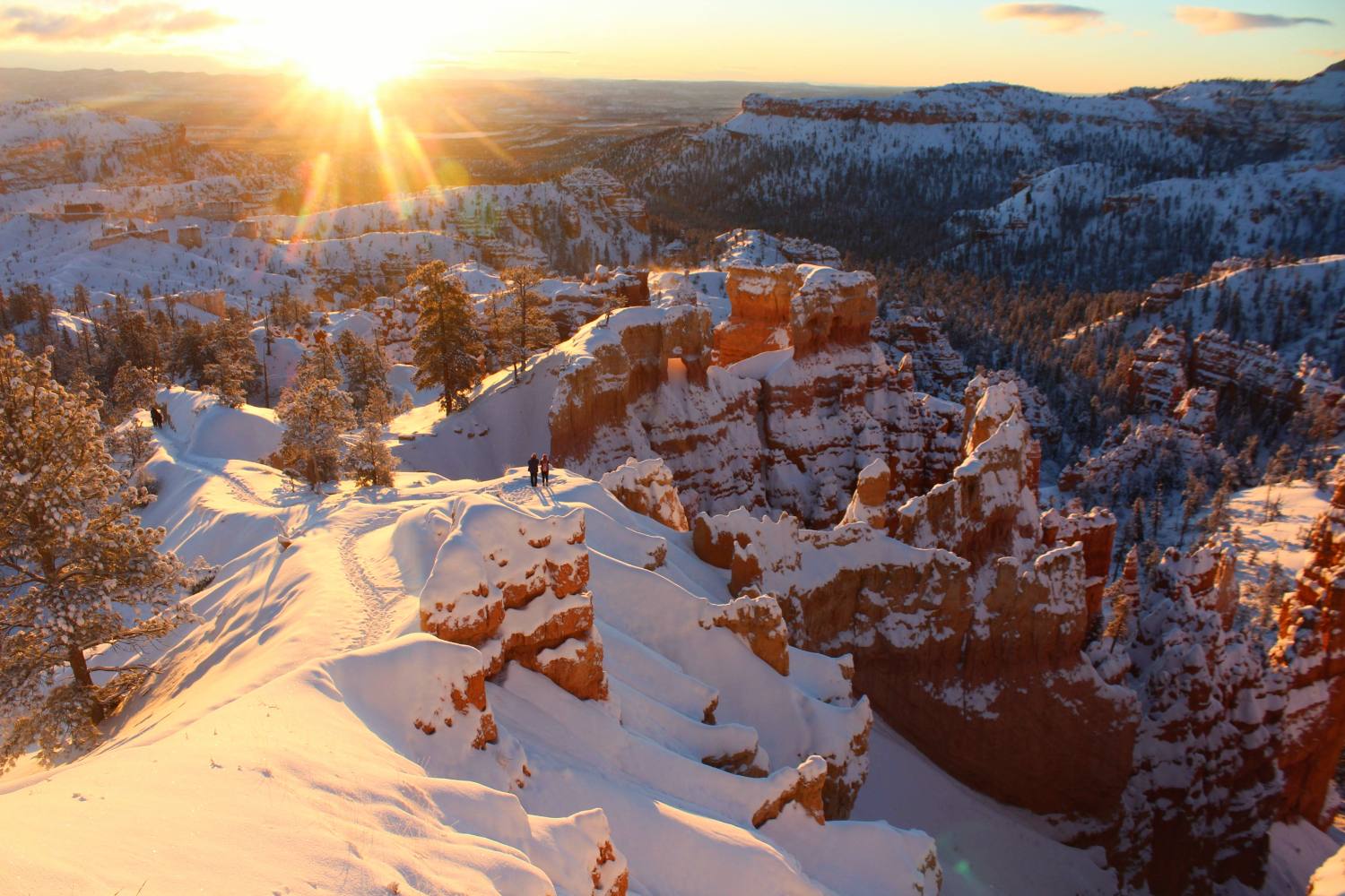 Bryce, Snowy Sunrise II
